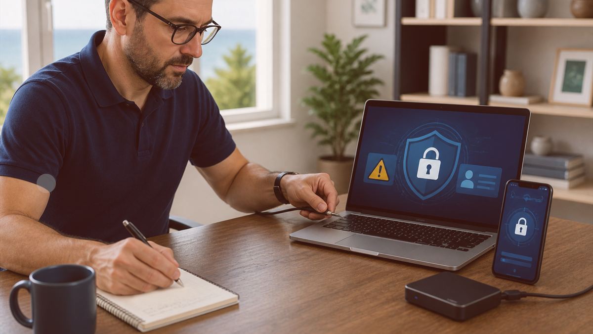 Utilisateur examinant un navigateur ralenti par des fenêtres indésirables