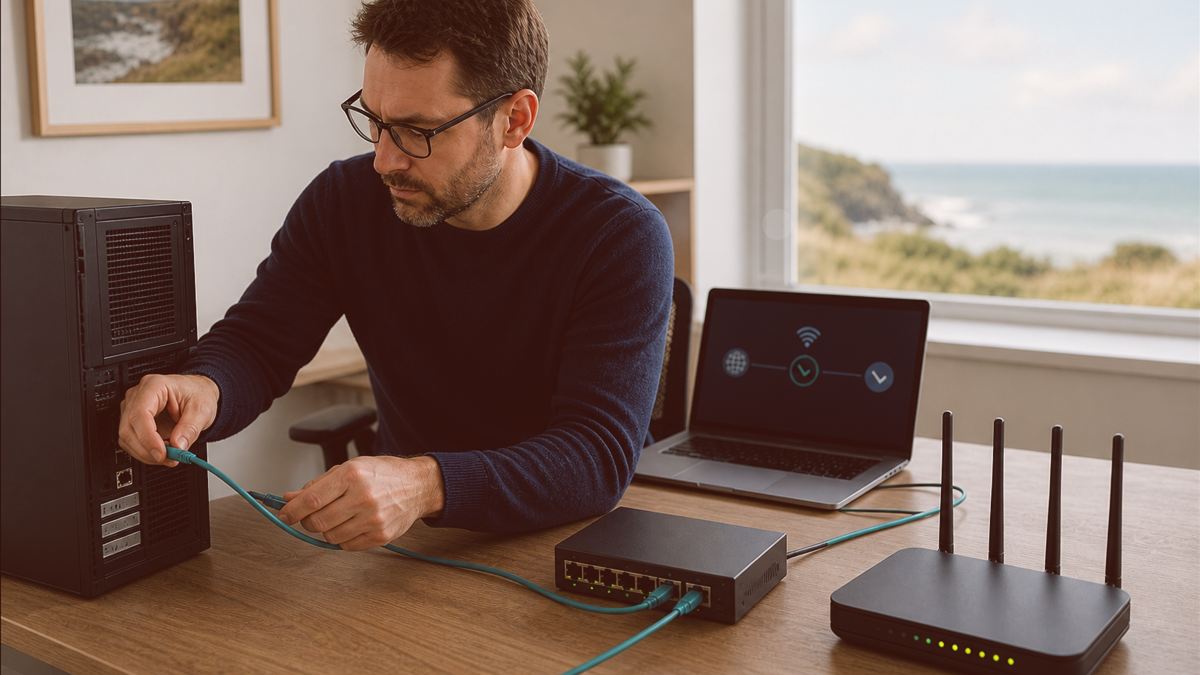 Contrôle d’un routeur Wi-Fi et de sa connexion sur un ordinateur